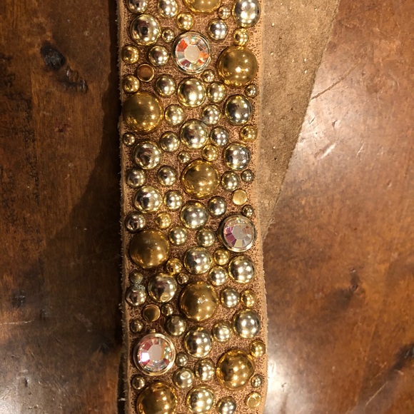 Vintage sequins and crystal  sparkle belt main image 4